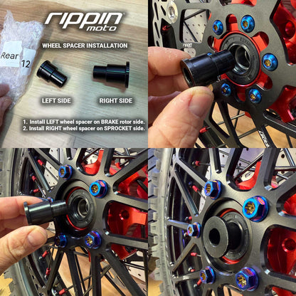 16" Blackline Rear Wheel (Off-Road) for Surron LBX & E-Ride PRO SS 2.0