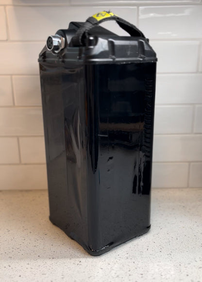 "Invisible" Gloss Black Surron Battery Wrap