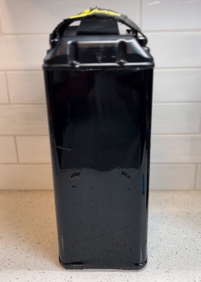 "Invisible" Gloss Black Surron Battery Wrap