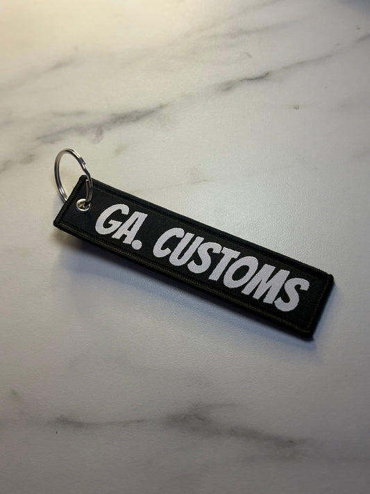 Ga. Customs Keychains