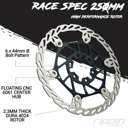 250mm Race Spec Oversize Brake Rotor [Front]