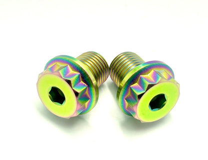 Titanium FastAce Forks Axle Bolts