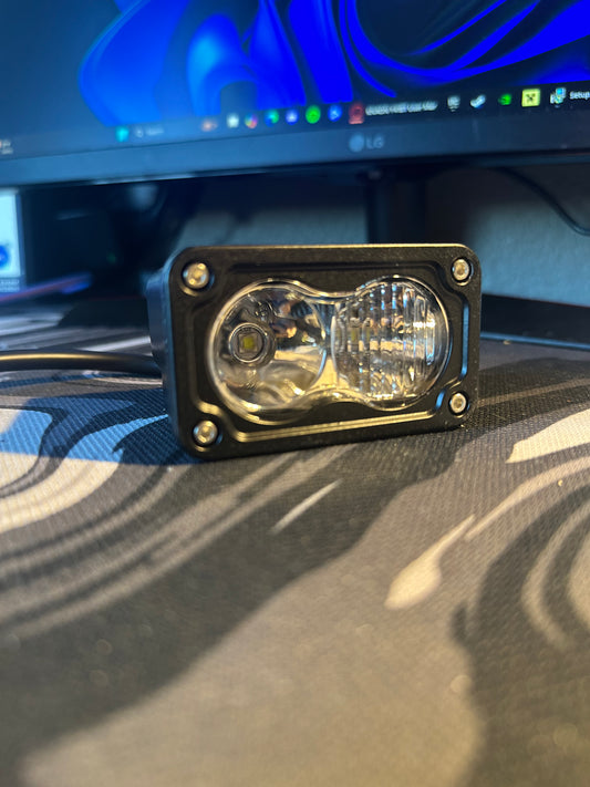 battery power Baja light white