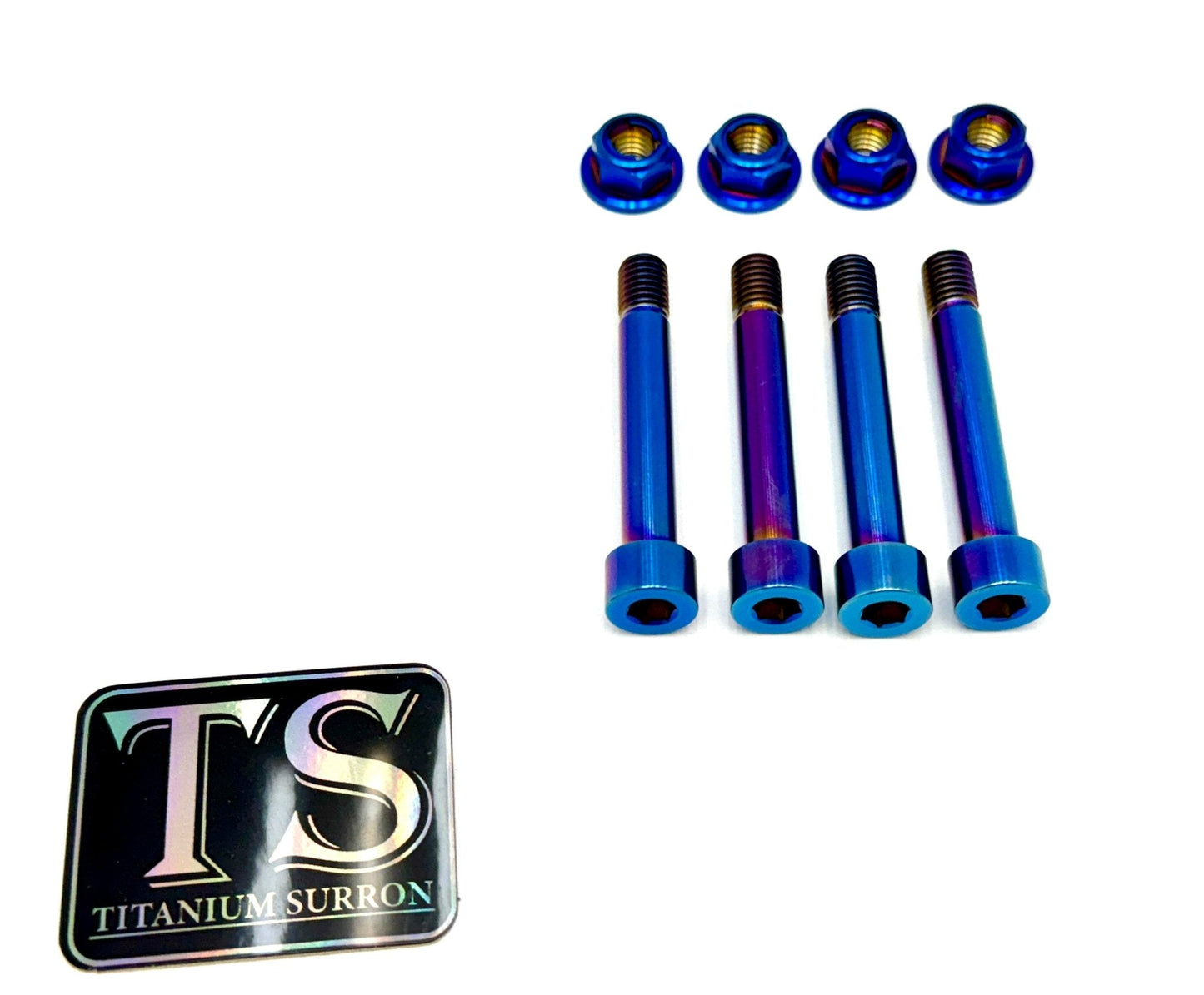 Titanium Rear Suspension/ Linkage  Bolt Kit for E-Ride Pro (4 pcs)