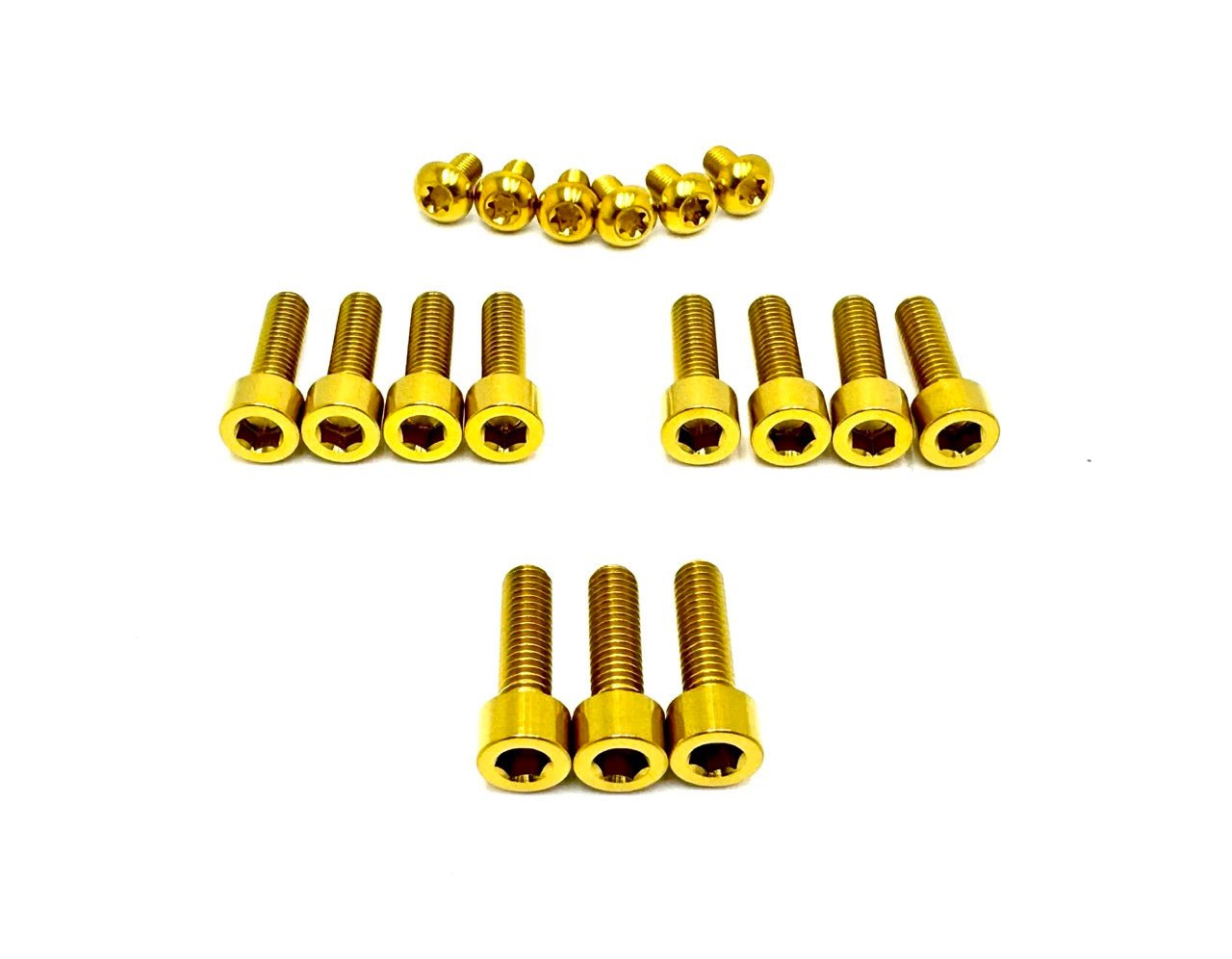 Titanium EXT Ferro Fork 11/17 Piece Bolt Kits